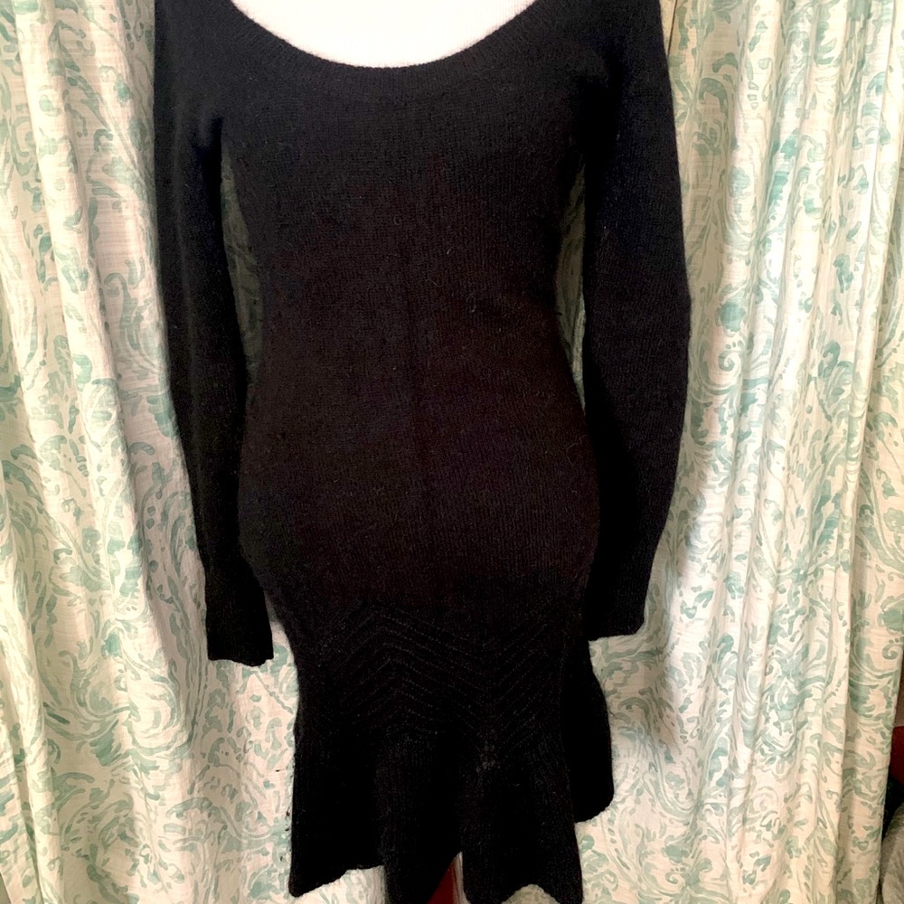 Wool Pointelle Dress